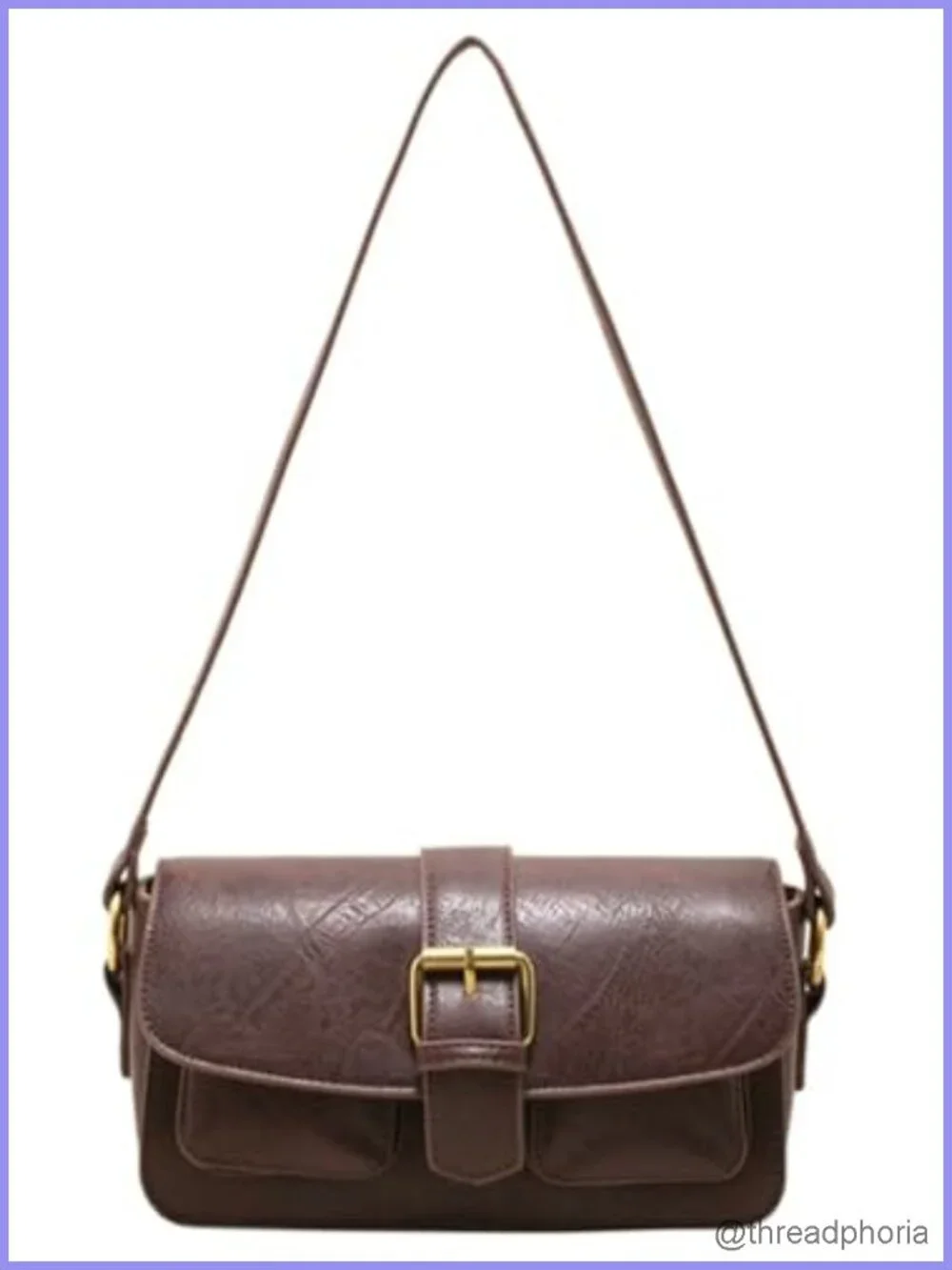 Vegan Leather Hobo Crossbody Bag Women Shoulder Purse Y2K Clutch